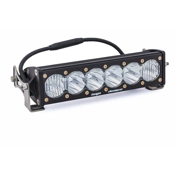 451003 – BAJA DESIGN Light Bar, LED 10 Inch Length 6 Clear CREE Bulb 108 Watt At 8.4 Amp Draw High Mode/ 80 Watt At 5...